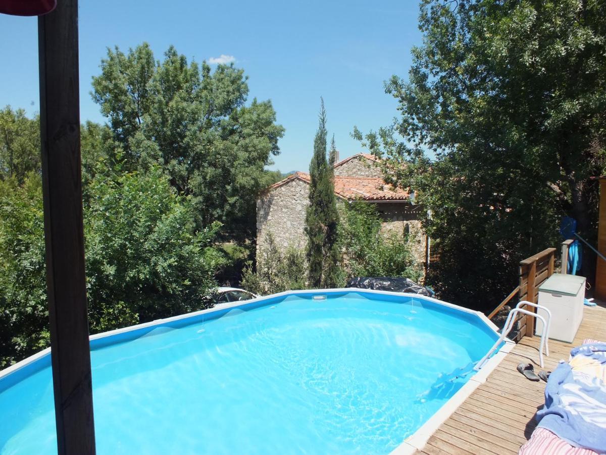Sur La Bonnefooi Bed and Breakfast Prades-sur-Vernazobre Buitenkant foto
