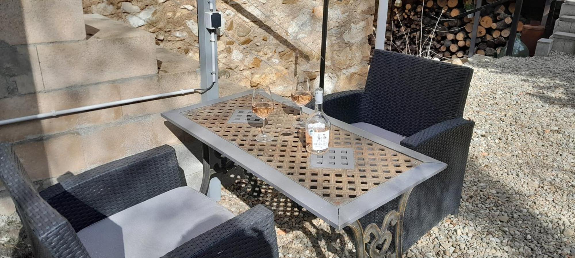 Sur La Bonnefooi Bed and Breakfast Prades-sur-Vernazobre Buitenkant foto