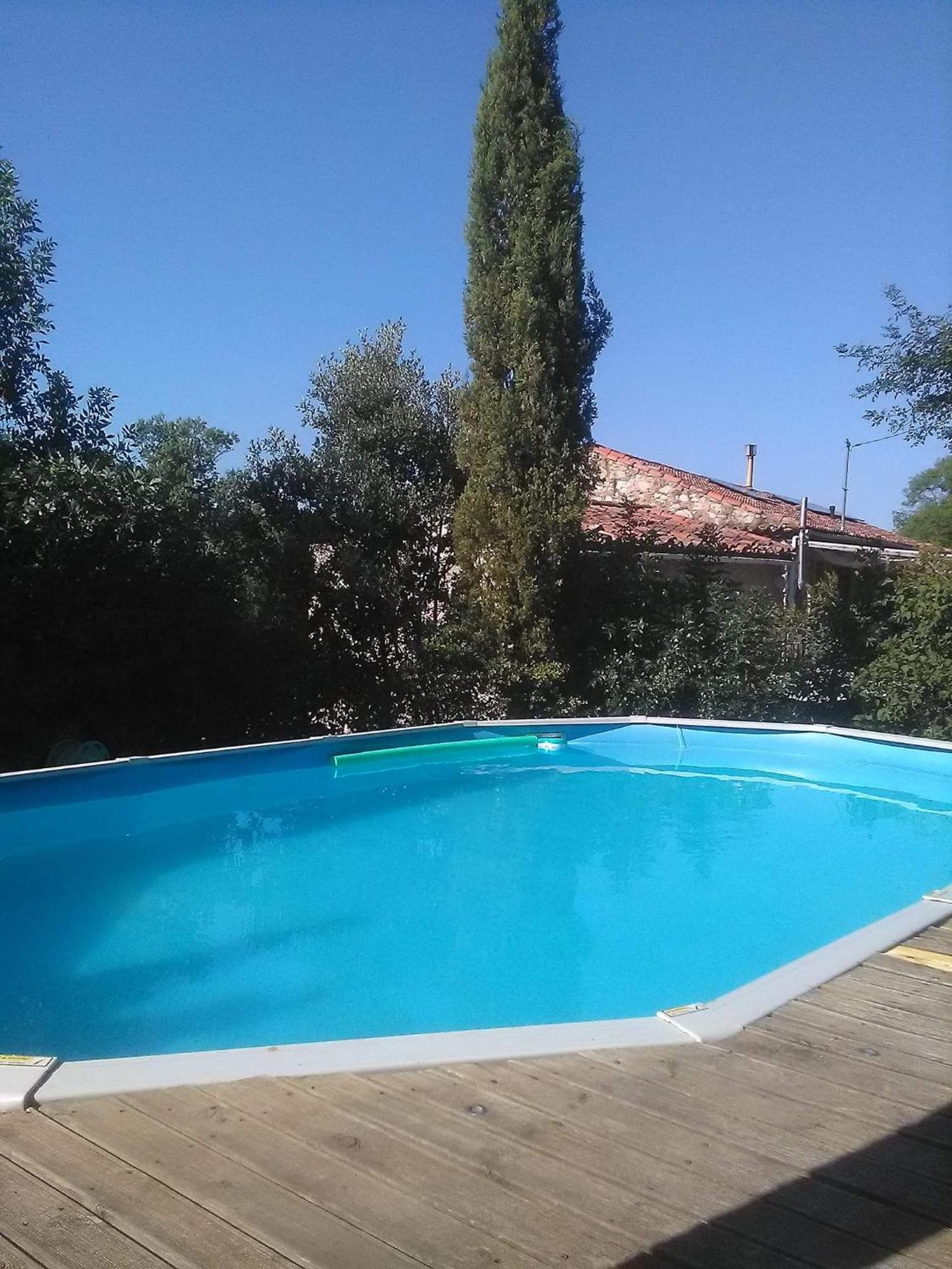 Sur La Bonnefooi Bed and Breakfast Prades-sur-Vernazobre Buitenkant foto