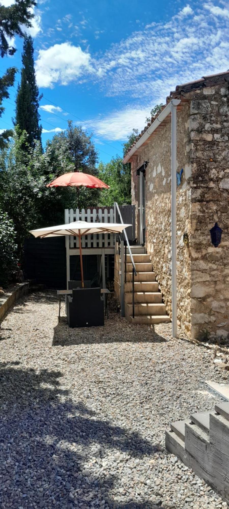 Sur La Bonnefooi Bed and Breakfast Prades-sur-Vernazobre Buitenkant foto