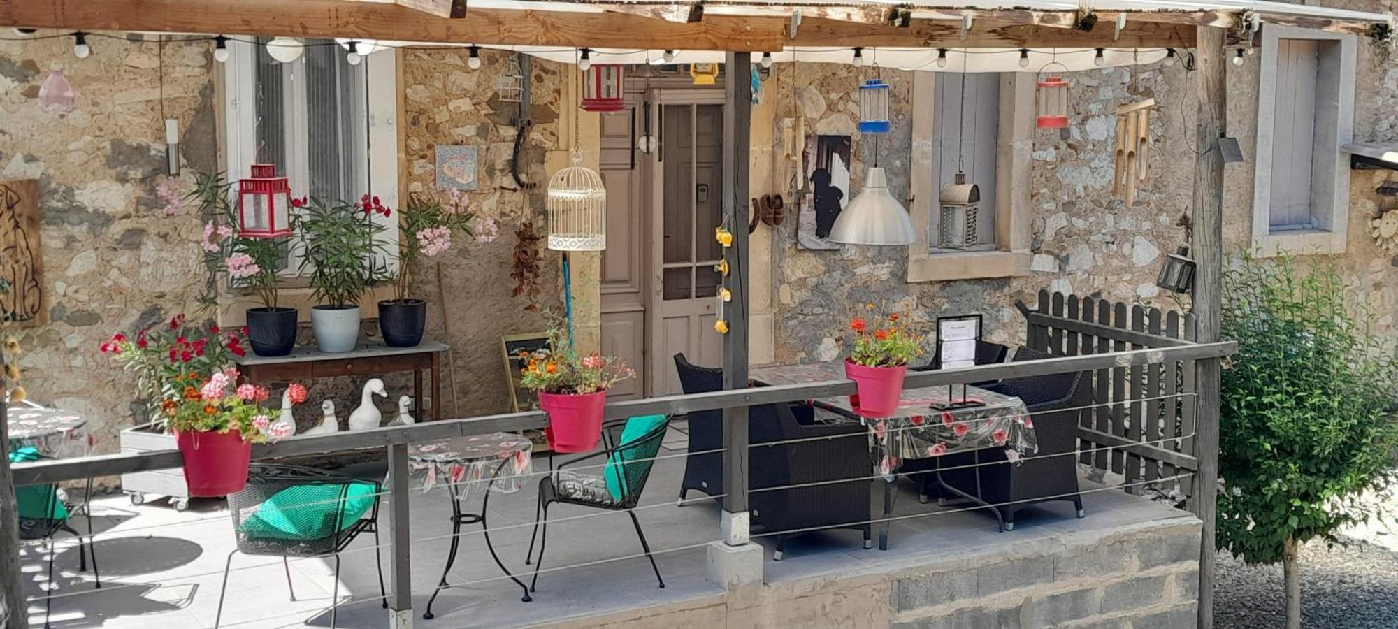 Sur La Bonnefooi Bed and Breakfast Prades-sur-Vernazobre Buitenkant foto